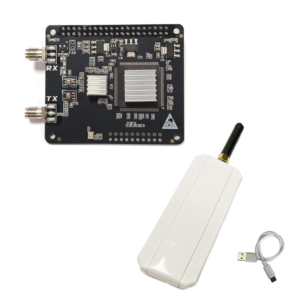 AURSINC SDR Radioberry for Raspberry Pi 4 with Allstar RF Node UHF SR-FRS Radio Programming Module Pi-hat for Allstar, Echolink, APRS, Digital Modes Compatible for Raspberry Pi 2/3/4