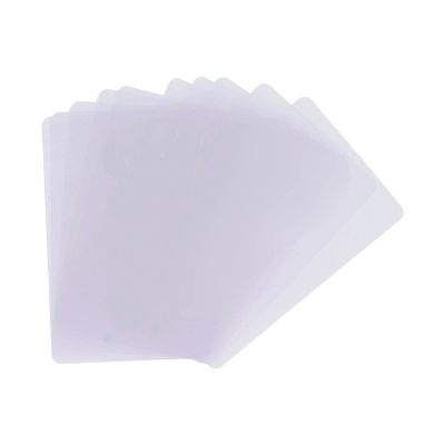 WOOXGEHM 100PCS Disposable Plastic Opening Cards, Ultra Thin 0.1mm Curved Screen Pry Off Tool, for LCD Phone Repair