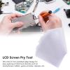 WOOXGEHM 100PCS Disposable Plastic Opening Cards, Ultra Thin 0.1mm Curved Screen Pry Off Tool, for LCD Phone Repair view 2