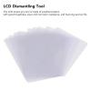 WOOXGEHM 100PCS Disposable Plastic Opening Cards, Ultra Thin 0.1mm Curved Screen Pry Off Tool, for LCD Phone Repair view 4