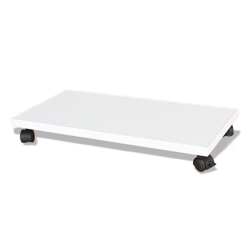FEELIN Computer Tower Stand CPU Stand Computer Tower Stand Cart with Protective Sides CPU Holder with 4 Caster Wheels Bracket Pc Stand