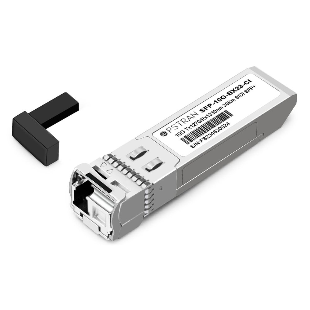 OPSTRAN 10GBASE-BX BiDi SFP+ Optical Transceiver Module Compatible with D-Link DEM-436XT-BXU 1270nm-TX/1330nm-RX 20km DOM Simplex LC SMF