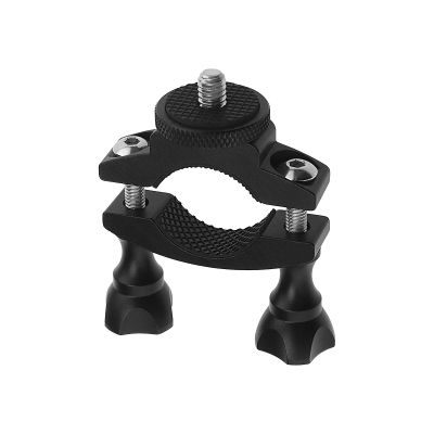 eMagTech Bicycle Handlebar Mount Bicycle Action Camera Mount Aluminum Alloy Adjustable Bracket Compatible with DJI OSMO Compatible with XiaoYi