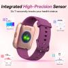 Fitpolo Smart Watches for Men/Women, 1.8'' Alexa Built-in Fitness Tracker Watch with Bluetooth Calls, IP68 Waterproof, Heart Rate/Sleep/SpO2/Stress Monitor, 110 Sport Modes for Android & iPhone view 2