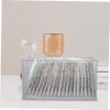 ETHZZLE Metal Wire Cd Storage Box Lids Narrow Organizer Basket for Dvd Home Desktop Rack Sundries Container view 2
