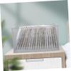 ETHZZLE Metal Wire Cd Storage Box Lids Narrow Organizer Basket for Dvd Home Desktop Rack Sundries Container view 3