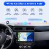 7 Inch Single Din Touch Screen Radio with Carplay Android Auto, Single Din Bluetooth Car Stereo with Mirror Link, FM Radio, Fast Charging, AUX/USB Input, Backup Camera, Colorful Backlight, 1024 * 600 view 2