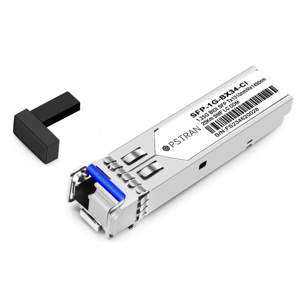 OPSTRAN 1000BASE-BX BiDi SFP Optical Transceiver Module Compatible with Palo Alto Networks PAN-SFP-BXU-20K 1310nm-TX/1490nm-RX 20km DOM Simplex LC SMF