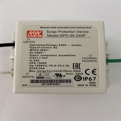 Mean Well SPD-20-240P Surge Protection Device