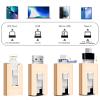 USB Flash Drive 512GB, Photo Stick Memory External Data Storage Thumb Drive Compatible for Phone, Pad, Android, PC and More Devices (Gold) view 2