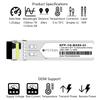 OPSTRAN 1000BASE-BX BiDi SFP Optical Transceiver Module Compatible with TRENDnet TEG-MGBS20D5 1550nm-TX/1310nm-RX 20km DOM Simplex LC SMF view 2