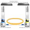 OPSTRAN 1000BASE-BX BiDi SFP Optical Transceiver Module Compatible with TRENDnet TEG-MGBS20D5 1550nm-TX/1310nm-RX 20km DOM Simplex LC SMF view 3