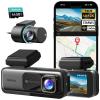 BOTSLAB 4K Dash Cam Front and Rear, 170 Ultra Wide 4K+2K Dashcam with ADAS, Night Vision, 24/7 Parking Mode, Sony STARVIS Sensor, WDR, Free 64GB SD Card, 5.8GHz WiFi, Built-in GPS, Loop Recording view 1