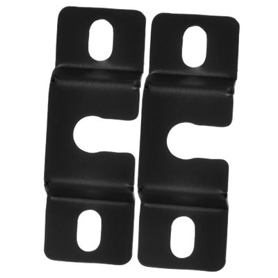 Abaodam 1pair Wall Mount Bracket for Sound Bars Sturdy Speaker Support Holder Under Tv Secure Installation Stable Construction for Surround Sound