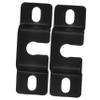 Abaodam 1pair Wall Mount Bracket for Sound Bars Sturdy Speaker Support Holder Under Tv Secure Installation Stable Construction for Surround Sound view 1