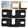 Abaodam 1pair Wall Mount Bracket for Sound Bars Sturdy Speaker Support Holder Under Tv Secure Installation Stable Construction for Surround Sound view 4