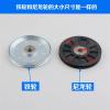 3pcs Elevator Wire Rope Pulley 90x11x6200 Drive Wheel Door Lift Accessories (Color : Nylon wheel) view 2