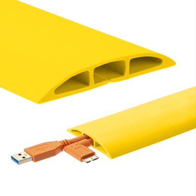 Bates- Floor Cord Cover, 10 ft Cable Cover, Yellow Extension Cord Cover Floor, Cord Protector, Floor Cable Cover, Cord Hider Floor, Cable Cover Floor, Cable Floor Cover, Cable Covers for Cords