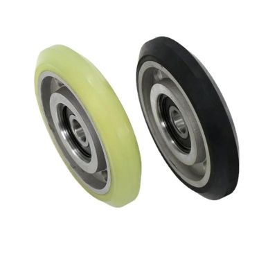 1pce Elevator Rolling Guide Shoes AA24180 125x22x6303 Lift Parts (Color : Silver)