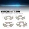 GOWENIC Reel to Reel Cassette Tape, Blank Cassette Tape Kit 4 Rolls 2 Wheels, Premium Material, Stable Performance, Professional Design, for Music Recording (Black Grey) view 2