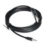 Milkweed FTDI FT232RL USB RS232 to TRS 3.5MM Stereo Jack AJ Plug Update Flash Cable Fit Fit Compatible FREESAT V8 Super SKYSET S2020 IPTV STP, 1.8M view 1