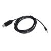Milkweed FTDI FT232RL USB RS232 to TRS 3.5MM Stereo Jack AJ Plug Update Flash Cable Fit Fit Compatible FREESAT V8 Super SKYSET S2020 IPTV STP, 1.8M view 2
