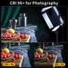 100W Professional Panel Light Camera Light 1300PCS LED Fill Light Bi-Color Adjustable 3000-8000K Studio Streaming Light Camera Photo Shooting (Brightness up to 340000lux/0.5m) view 4