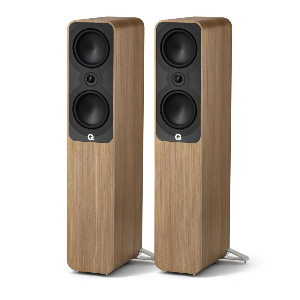Q Acoustics 5050 Floorstanding Speakers  Holme Oak (Pair)