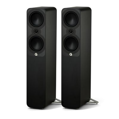 Q Acoustics 5050 Floorstanding Speakers Satin Black Pair