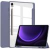 Protective Tablet PC Case Slim Case compatible with Samsung Galaxy Tab S9 FE Case SM-X510/SM-X516 11inch Case with Clear Back Case and TPU Shockproof Frame Cover,Support Auto Sleep/Wake,Built-in Penci view 1