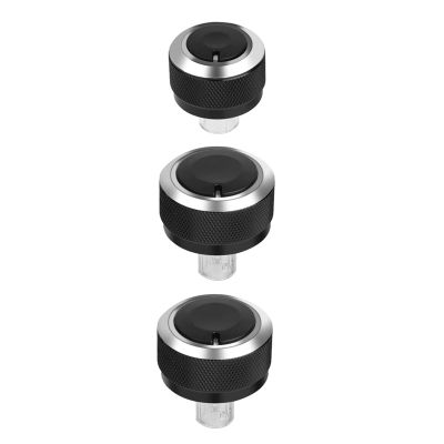 9 in Car Antenna FM AerialAir Condition KnobAir Switch for Heatproof Rubber and Aluminum Replacement Air Panel-2014 Ac Knobs