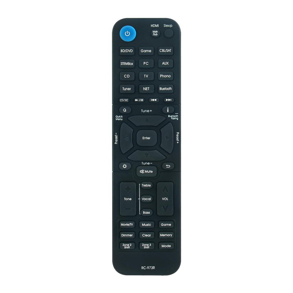 Allimity RC-973R Replaced Remote Control Fit for Integra DRX-2.3 DRX-3.3 DRX-4.3 DRX-5.3 DTM-6