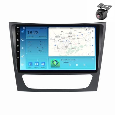Android 12 System for Mercedes Benz E-Class W211 E200 CLS 2002-2010 2 DIN Car Stereo with FM CarPlay Android auto GPS Navigation Touch Screen Upgrade Car Radio Multimedia Player (M800S 8core 8+256G)