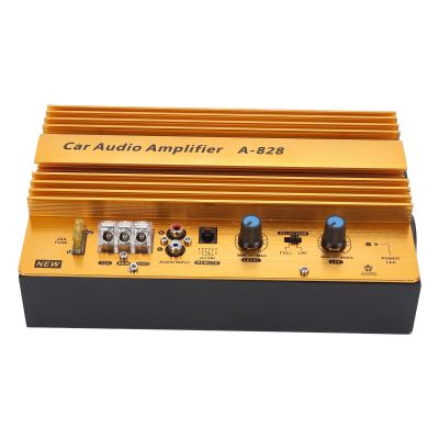 1280W High Power Car Amplifier Board, 12V Professional Mono Subwoofer Amp for 8-12" Woofers, Ultra-Thin Aluminum Alloy Bass Board with Heat Sink