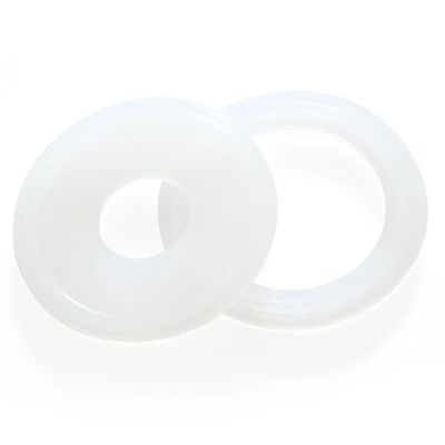 XBBZBL Sanitary clamp 1/5/10PCS19mm-Pipe X 219mm O/D Sanitary Tri Clamp Ferrule Silicone Sealing Strip Gasket Ring Washer for Homebrew Dairy Product Home Brewing (Size : 38OD50.5mm, Color : 10Pcs)