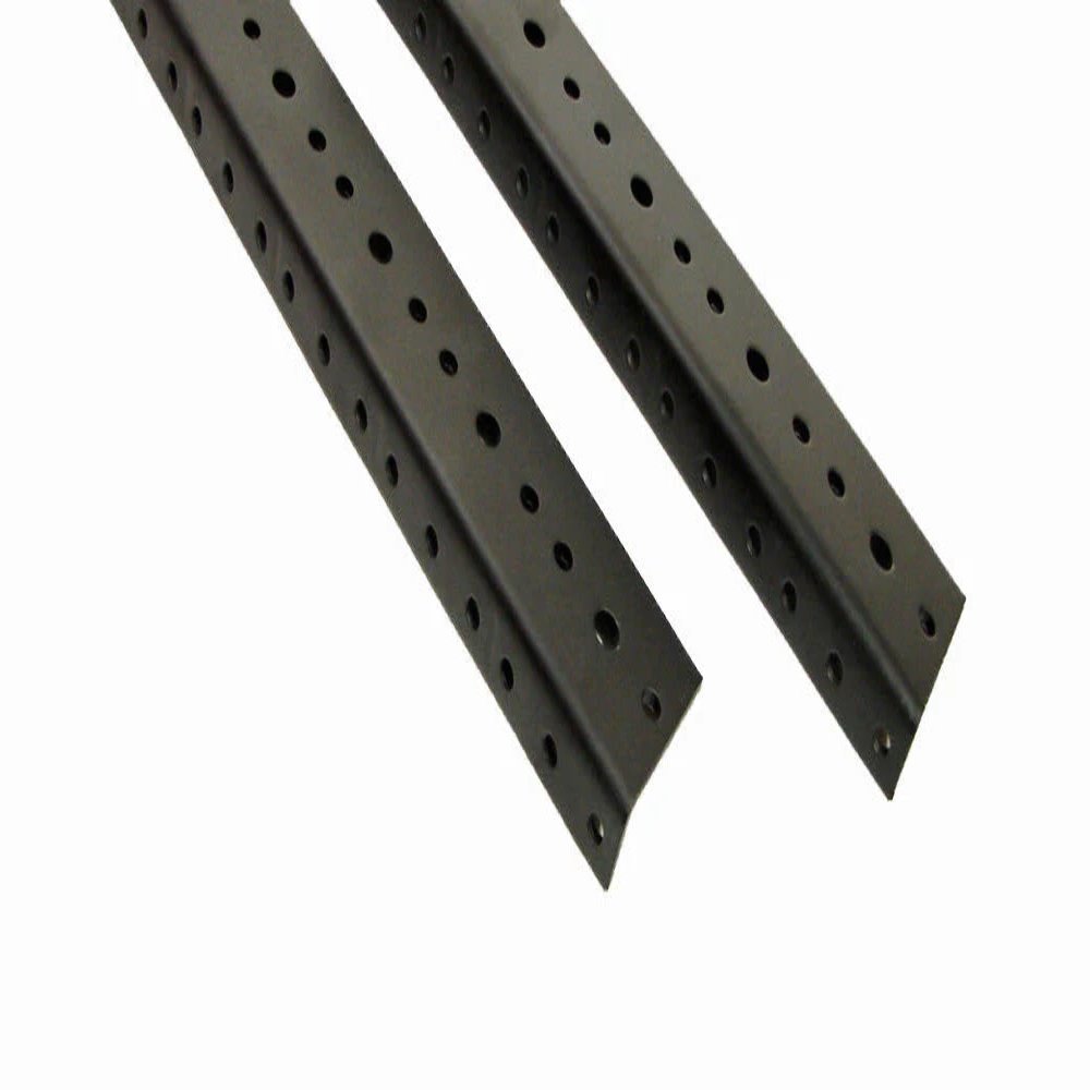 (1 PAIR) PENN ELCOM 3U / 3 SPACE Rack Rails - 5-1/4" total length sku# R0828-03