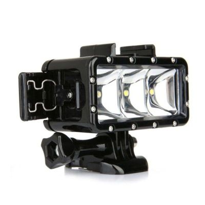 CHICHIYANG 3 Lighting Modes Waterproof LED Light Kit Camera Night Shooting Lamps Spare Parts for Go-Pro Hero5 4 Session