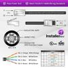 InstallerParts Ethernet Cable CAT5E Cable UTP Non-Booted 2 FT - Yellow view 2