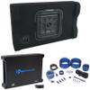 Audiosavings Bundle: (1) Kicker 49L7TDF102 L7TDF 10" L7T Subwoofer Bundle with (1) Rockville dB12 Mono 2 Ohm Amplifier & (1) Rockville RWK41 Wiring Installation Wire Kit with RCA's (3 Items) view 1