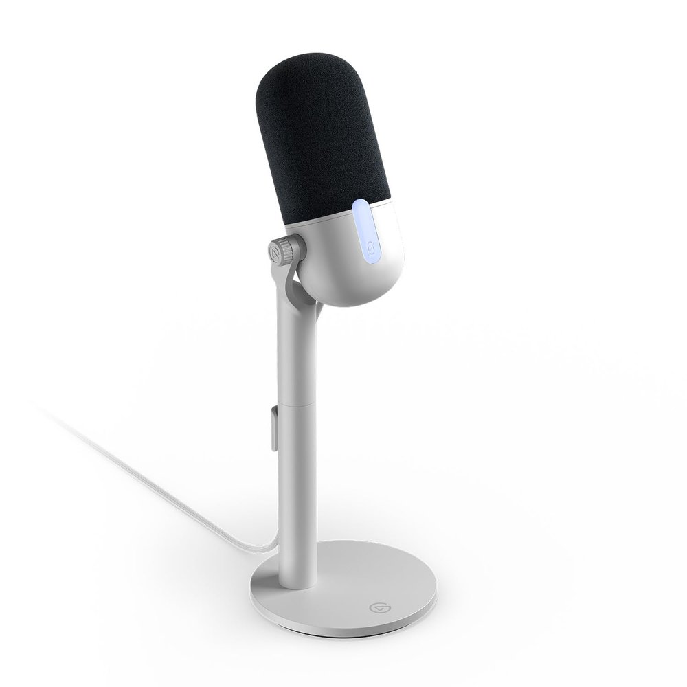 Elgato Wave Neo USB Condenser Microphone, Tap to Mute, for Gaming, Streaming, Meetings, Voice Recording on Teams/Zoom/OBS/Twitch/YouTube & more, Plug-n-Play, Works on Laptop, PC, Mac, iPad, iPhone