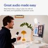 Elgato Wave Neo  USB Condenser Microphone, Tap to Mute, for Gaming, Streaming, Meetings, Voice Recording on Teams/Zoom/OBS/Twitch/YouTube & more, Plug-n-Play, Works on Laptop, PC, Mac, iPad, iPhone view 2
