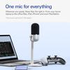 Elgato Wave Neo  USB Condenser Microphone, Tap to Mute, for Gaming, Streaming, Meetings, Voice Recording on Teams/Zoom/OBS/Twitch/YouTube & more, Plug-n-Play, Works on Laptop, PC, Mac, iPad, iPhone view 4