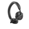 Dell WL3024 Wireless Headset - Leatherette Headband, Built-in AI-Based Noise Cancellation Microphone, Boom mic - Black view 3