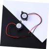 Hoement 2pcs Piezo 3-24v 85db Enclosed Electric with Wires Motion Detector Alarm Chime view 3