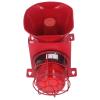 180dB Sound Light Alarm, 80W Frost Proof Energy Saving IP65 Industrial Siren Alarm Adjustable Volume with LED Lamp Beads for Emergency (DC24V) view 2