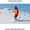 Action Camera Snow Bundle -Complete Snow Kit for Insta360 X4/X3/X2/X | for Insta360 ACE/ACE PRO/ONE R/RS/GO 3//3S/GO 2, DJI OSMO Action 4/3/2 and GoPro 12/11/10/9/MAX (Snow Bundle only) view 2