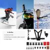 Action Camera Snow Bundle -Complete Snow Kit for Insta360 X4/X3/X2/X | for Insta360 ACE/ACE PRO/ONE R/RS/GO 3//3S/GO 2, DJI OSMO Action 4/3/2 and GoPro 12/11/10/9/MAX (Snow Bundle only) view 4
