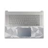 Carbon Fiber Gaming Skin Compatible with HP Envy x360 16 (2023) - Gray Polygon - Premium 3M Vinyl Protective Wrap Decal Cover - Easy to Apply | Crafted in The USA by MightySkins view 2
