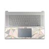 Glossy Glitter Gaming Skin Compatible with HP Envy x360 16 (2023) - Rose Gold Polygon - Premium 3M Vinyl Protective Wrap Decal Cover - Easy to Apply | Crafted in The USA by MightySkins view 2