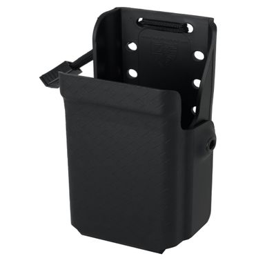 Zero9 Holsters - Model 5004 Portable Radio Case, Compatible with Motorolla XTS3000/XTS5000 and Viking VP400/VP600/VP900 Radios (Black Basket Weave, Molle Lok)
